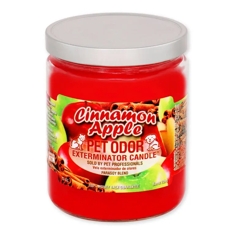 Pet Odor Exterminator Candle - Enzyme-Based Odor Eliminating Candle Safe for Pets