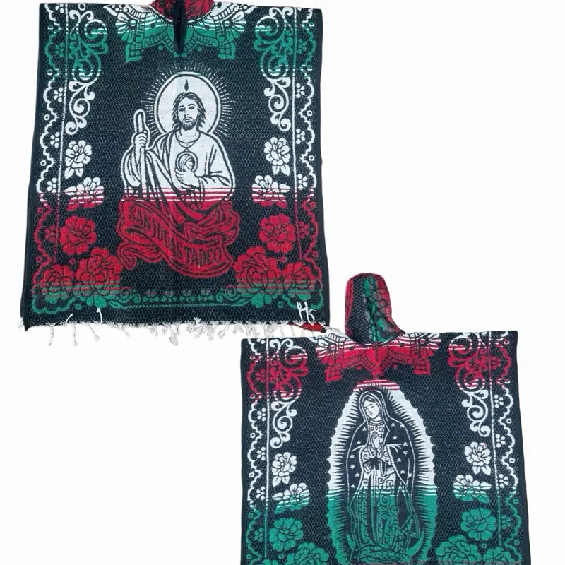 Ponchos Mexican ponchos overcoat