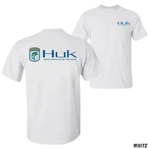 Huk Performance Fishing T-Shirt, Bass Fishing Graphic Tee for Men & Women, Outdoor Sports Shirt, High-Performance Apparel