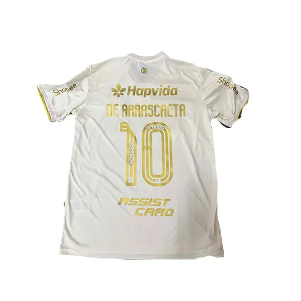 2025/26 New Flamengo Third Away Short-Sleeve Breathable Jersey - No. 10 Giorgian De Arrascaeta
