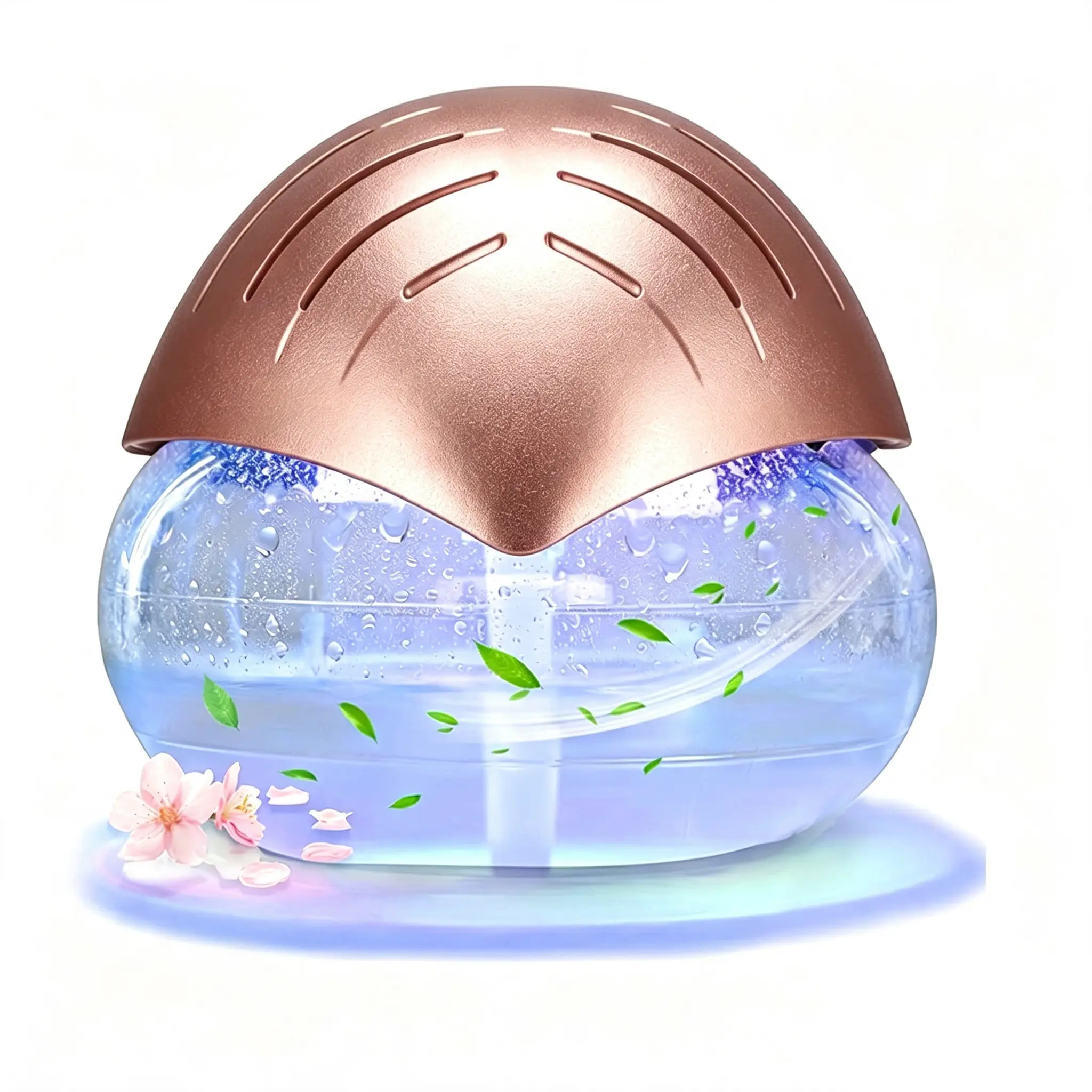 Aureona Water-Based Purifier Air Washer, Air Revitalizer & Freshener, Air Fresher with 7 LED Color Changing Light for Rooms Summer , Survivals,All-in-One Air Purifier