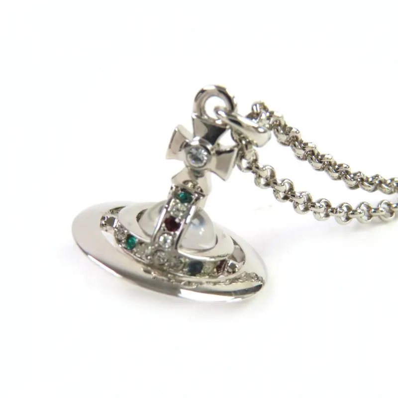 vivienne westwood silver necklace - TikTok Shop