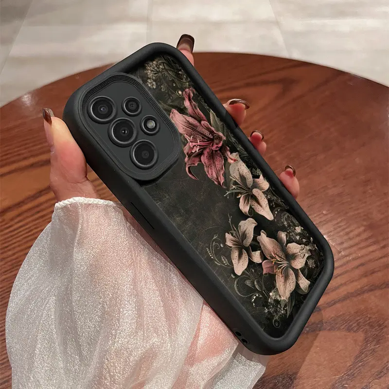 Decadent lily pattern phone case. Suitable for iPhone 17/16/15/14/13/12/11/X/XS/XSMAX/12.13 MINI/16E, a holiday gift for friends, family, and yourself., Cover, Accessories, Smartphone summerwins