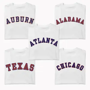 Game day Vintage University Sports T-Shirts, Los Angeles, Auburn, UGA, Alabama, Texas, Atlanta, Chicago. Perfect for college events and or sports