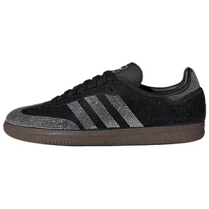 Adidas Samba OG 'Black Silver Rhinestones' Women's Perfect Fashion Footwear Statement Shoe All Seasons Durable Walking Everyday Shoe Girl