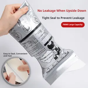 SummerVibes,No More Worries About Public Toilets! 8PCS Disposable Emergency Urine Bags. Suitable For Camping And Emergency Travel. Can Be Used As A Vomiting Bag For People Of All Ages, Men, Women, And Patients.