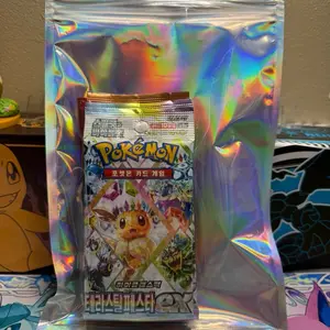 Pokémon - pack salad-  10 Random Korean Packs Featuring Rocket Team's Heroes Collectible Cards