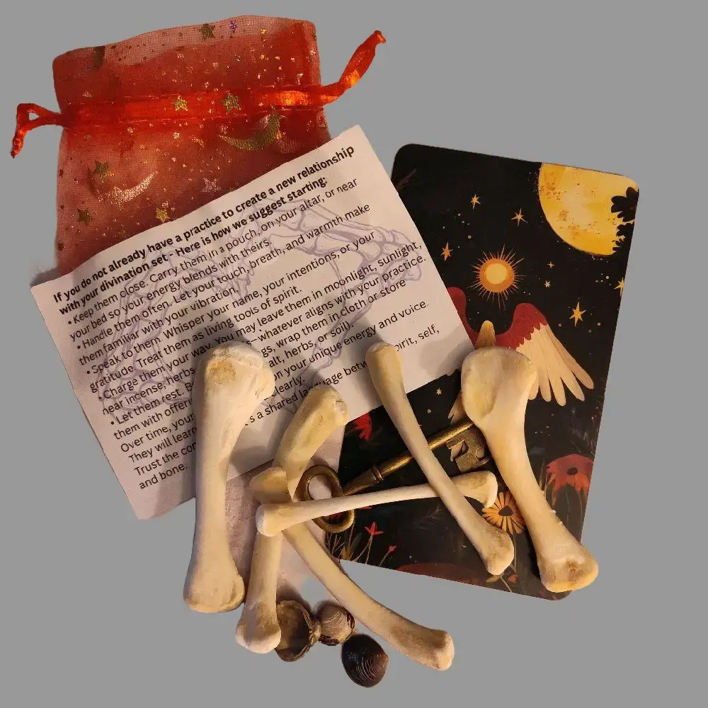 Osteomancy Intuition Bones Kit Or Guide