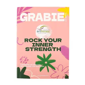 Grabie x AATA Rock Your Inner Strength 4-Week Art as Therapy Workbook, Tiktokshopstockup, Tiktokshopmothersday
