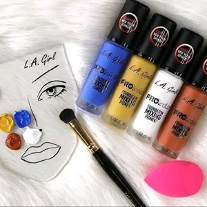 L.A. Girl PRO.color Foundation Mixing Pigment Makeup 30ml - Customize Your Skin Tone with Easy Application for Flawless Finish Concealer Lightening