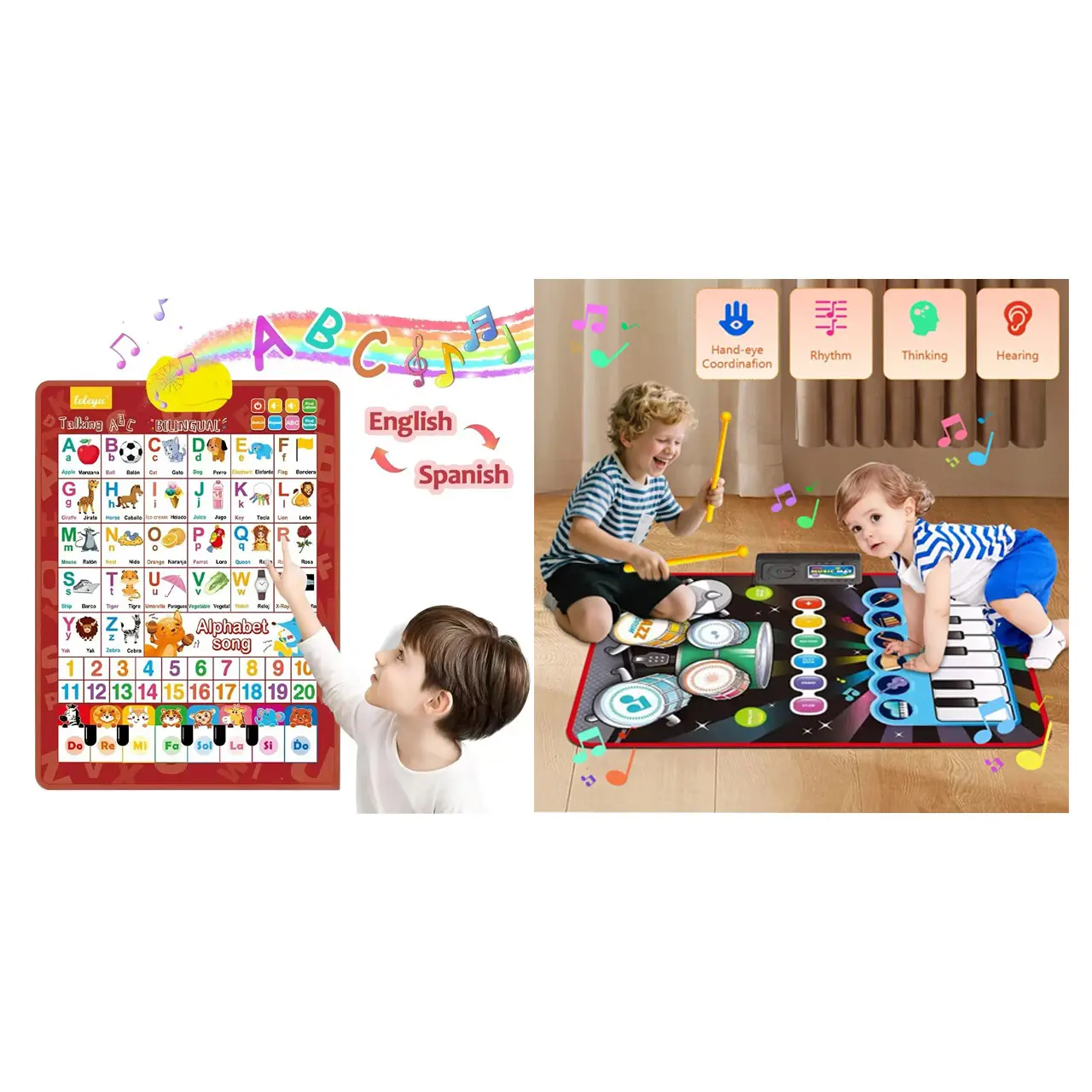 Bilingual-English Theme+Musical Mat