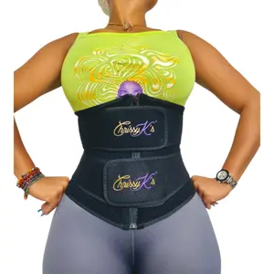 ChrissyK's Club Double Band Belt for Women | Workout Vest Shapewear Compression - Womenswear, Comfort