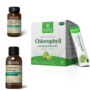 Detox Bundle-Lime Chlorophyll, Lymphatic Drainage, Lower Bowel Stimulator