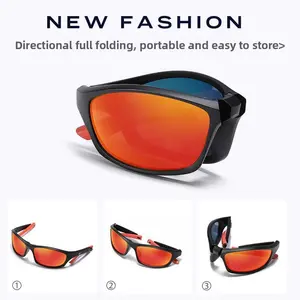 Sports polarized sunglasses outdoor cycling sunglasses glasses windproof sunglasses new sports glasses magnetic goggles