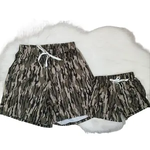 S0323-Ultimate Camo Adult and Kids Swim Trunks! Quick-Dry & Super Comfy – Perfect for Summer Adventures