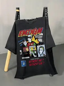 Heavyweight T-Shirt Made of 100% Cotton, Comfortable and Durable Casual Wear, Perfect for Everyday Summer