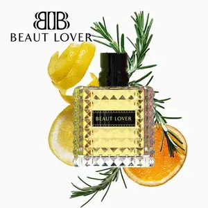 Women's Rose in the Mist Perfume (99ml, Single Item) - Deep Rose Citrus Floral Scent, Long-Lasting Mist, Lemon Top Notes, Musk Base Notes, Confident Bold Fragrance for Work & Leisure