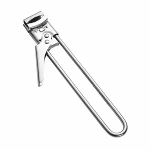 Jar Opener for Weak Hands, Multifunctional Adjustable Can Opener, Stainless Steel Jar Lid Opener Bottle Opener Tool for Seniors with Arthritis Slip Grip Tool for Seniors