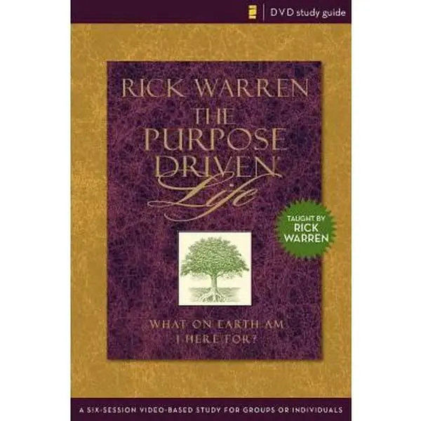 USED Book - The Purpose Driven Life Dvd Study Guide: A Six-session Video-based Study for Groups or Individuals by Rick Warren (Paperback) - english