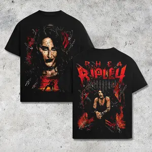 [WWE] Rhea Ripley V3 “Mami” Graphic T-Shirt, Judgment Day Wrestling Fan Tee, Rhea Ripley Vintage Gothic Style Shirt, Women’s World Champion Wrestling Merch, WWE Superstar Streetwear Tee for Men Women Wrestling Fans