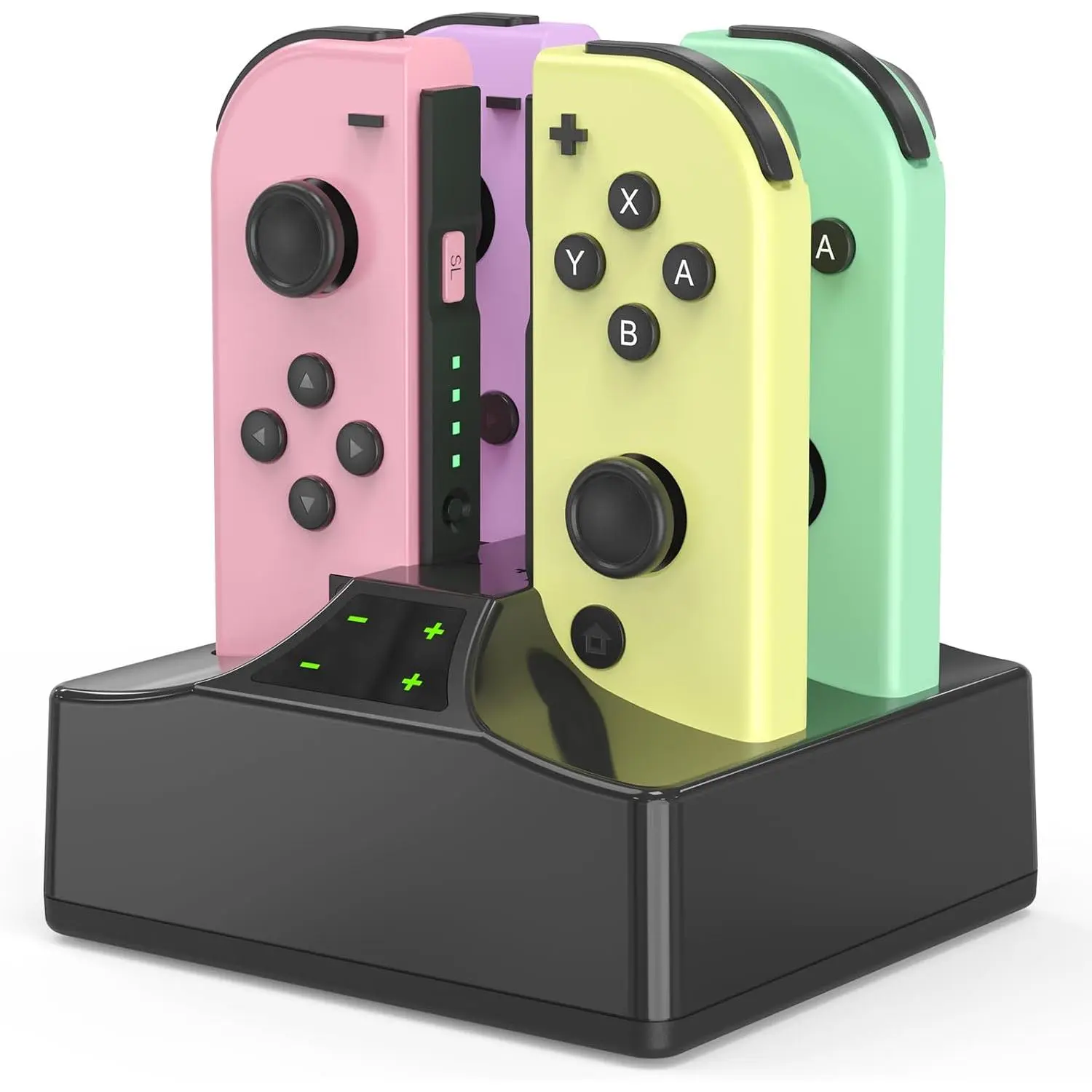 Charging Dock for Nintendo Switch & Switch OLED, Charger Station for Switch Joy-con with a USB Type-C Charging Cable