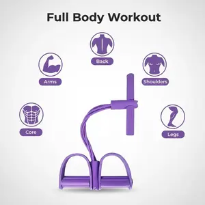 Resistance Band Yoga Stretching, Improve Flexibility & Core Stability, Effective Muscle Stretches, Joint Mobility, Waist Shaping