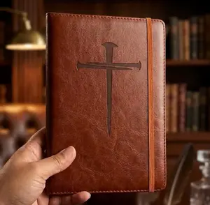 Custom Christian Journal for Men - Sermon Notes Notebook Gift for Fathers Day - Man of God Husband Birthday Present - Pastor Retirement Appreciation Gift