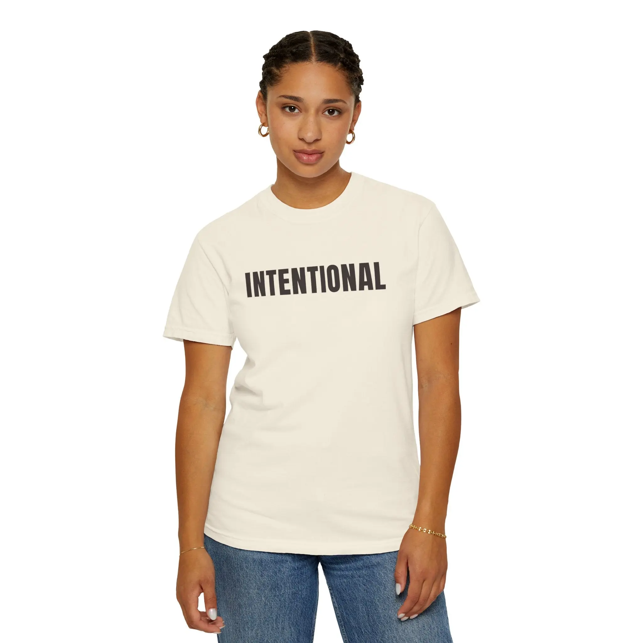 Be Intentional T-Shirt - Ivory
