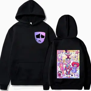 The Amazing Digital Circus Hoodies Women Harajuku Kawaii Pomni Jax Gangle Kinger Zooble Ragatha Tops Unisex Hooded Sweatshirtss PFZ