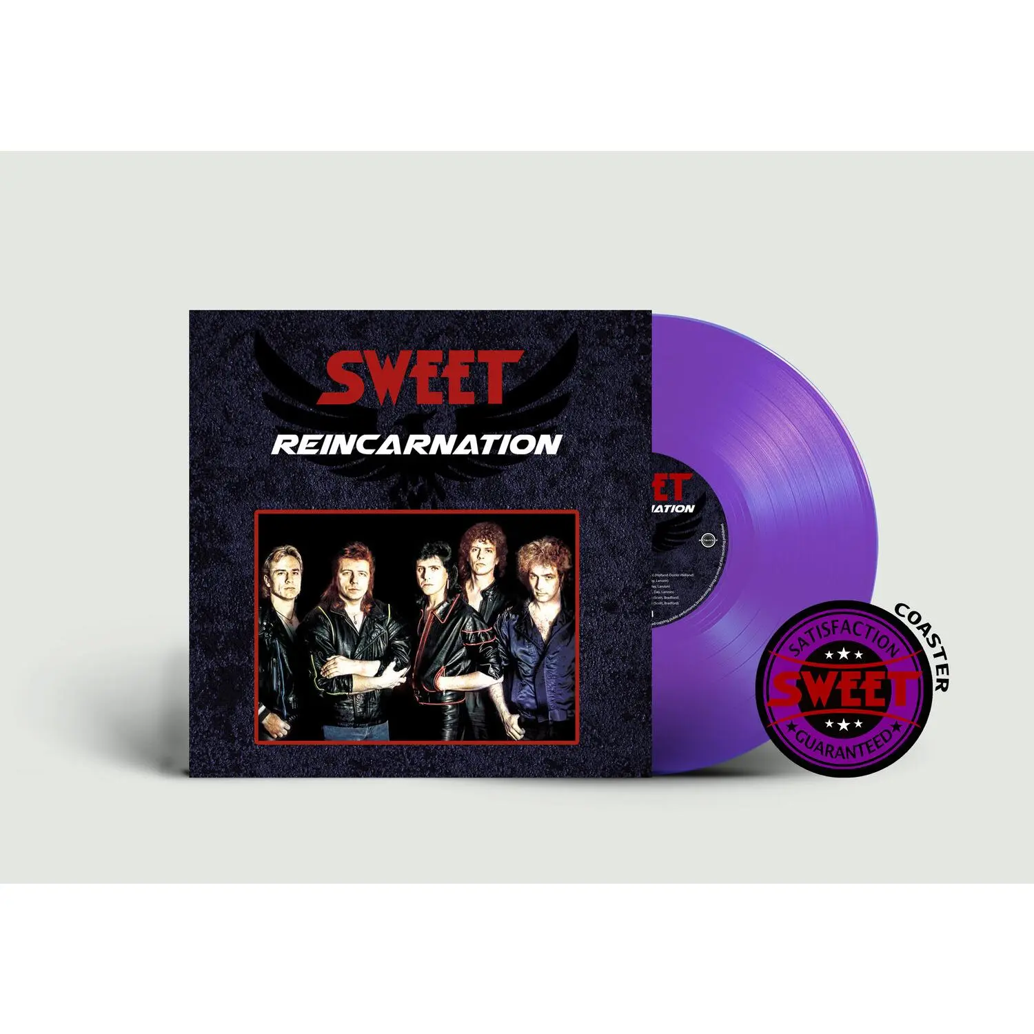 Sweet - Reincarnation - Purple  [VINYL RECORD - LP] Colored Vinyl, Ltd Ed, 180 Gram, Purple, Reissue