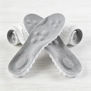 4D Shoe Cloud Insoles for Men Women, Soft Memory Foam Orthotic Shoe Inserts Sports Insoles