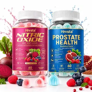 2-in-1 Men’s Wellness Gummies Combo – Prostate Health & Nitric Oxide Support, Mixed Berry Soft Chews, Daily Wellness Formula