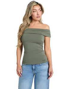 GUESS Female Eco Charlotte Off-the-Shoulder Top