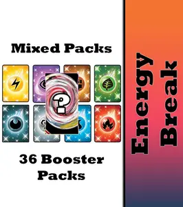 Pokemon X36 Pack Energy Break x18 Surging Sparks x18 Ascended Heroes