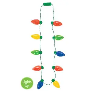 Christmas Light-Up Necklace - 30" - LED - Stranger Things - Costume Accessory
