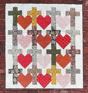 Yes He Loves Me Quilt Pattern