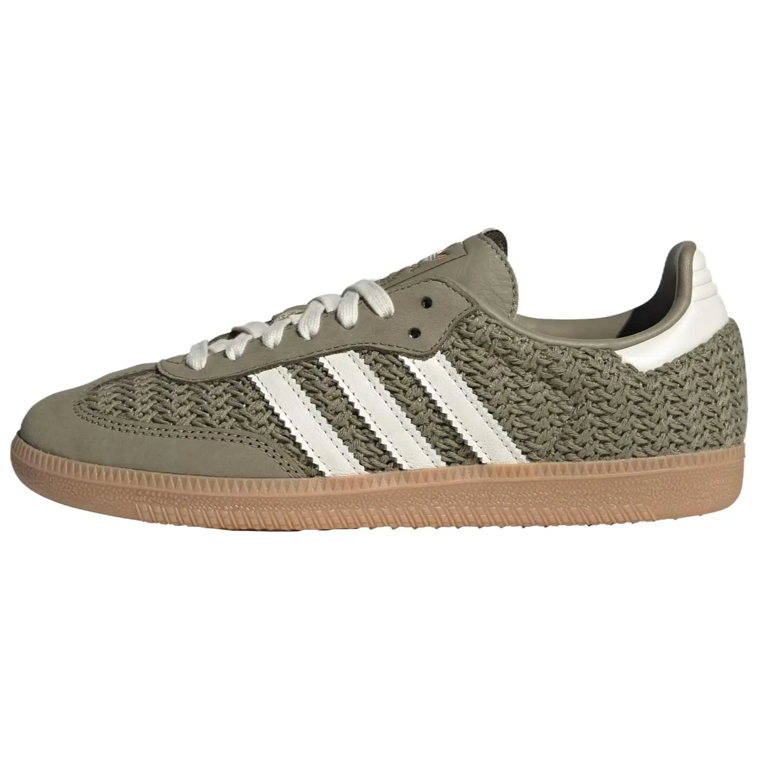 Adidas Wmns Samba OG 'Knit Pack - Orbit Green', Women, Shoe, Sneaker, Sports Shoes, Footwear, Trainer, Casual, Retro, Walking Shoes, Female