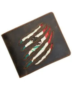 Cody James Men's Mexico Slash Bifold Leather Wallet - Cjaho21wt15