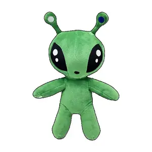 30cm Green Alien Plush Toy Anime Tentacle Horn Alien Monsters Horror Doll Boys Girls Soft Toys Stuffed Throw Pillow Kids Gifts