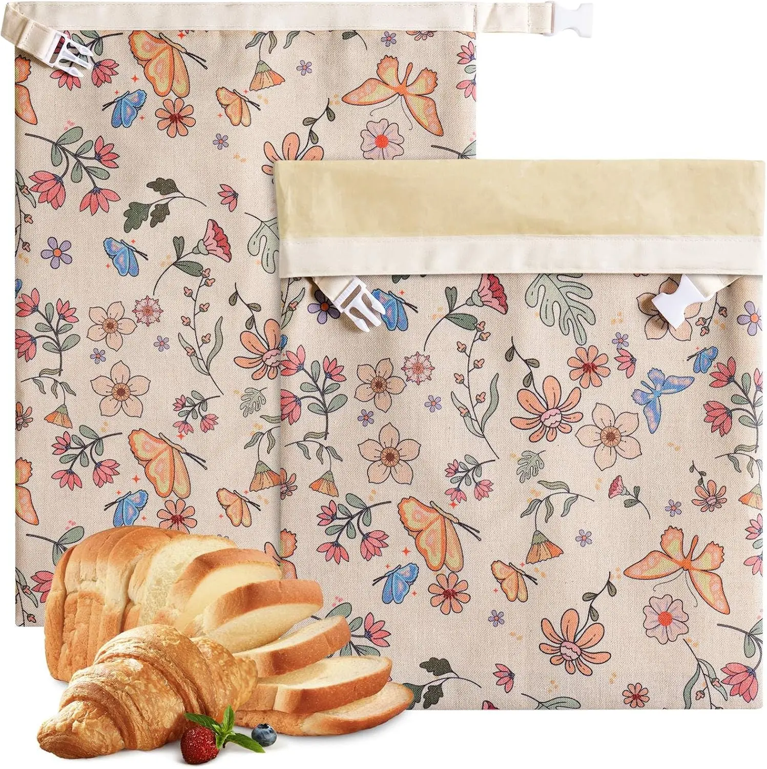 Flowers and Butterflies（2 Pack）