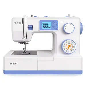 FEIYUE FYe360 Sewing Machine — Heavy Duty, Adjustable Needle Positions, Auto Threader, 23 Stitches
