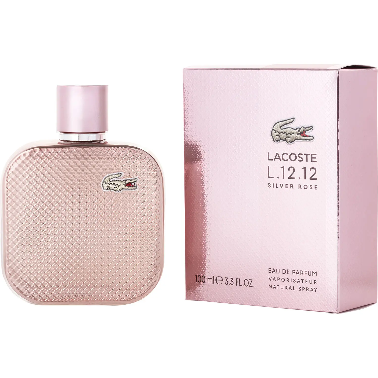 Lacoste L.12.12 Silver Rose By Lacoste Eau De Parfum For Women