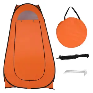 Outdoorfun【Pop-up】1-Person Privacy Shower Tent, 47x47x74 inches Portable Camping Tent Changing Room with Carry Bag