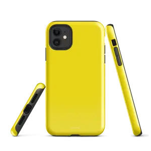 Neon Yellow iPhone Case - Pantone 803