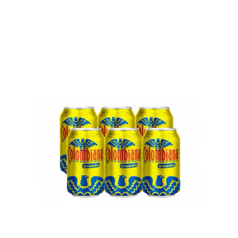 Colombiana 12 oz Can, Refreshing Cola Flavor Soft Drink