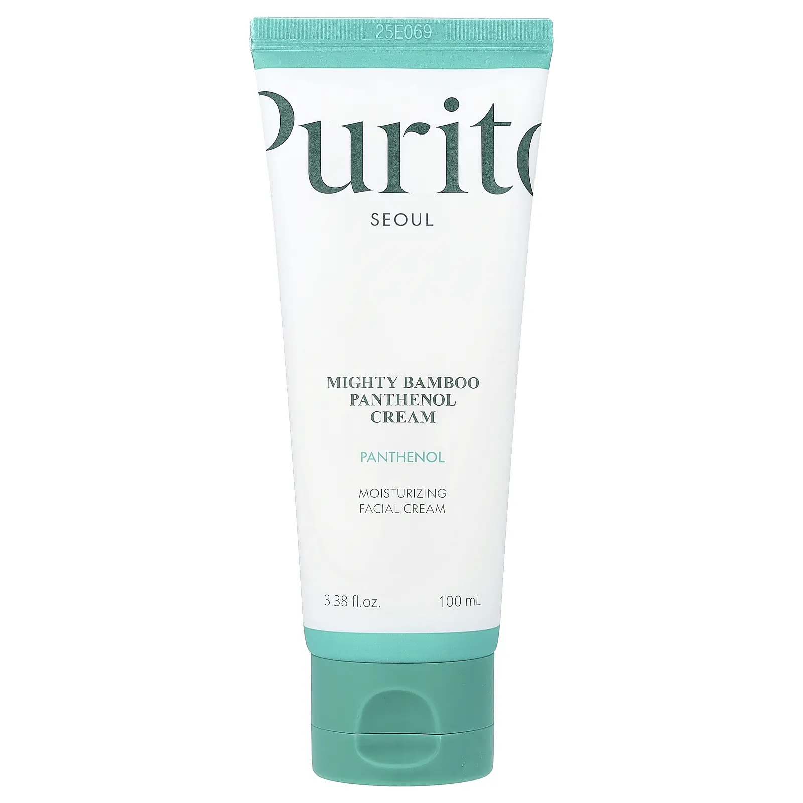 Purito Mighty Bamboo Panthenol Cream, 3.38 fl oz (100 ml)