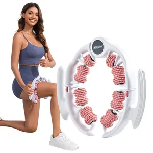 Nexpowx Manual Push-Pull Roller Body Massage Tool for Legs, Thighs, Waist & Back, Portable Rolling Accessory for Daily Stretching and Relaxation