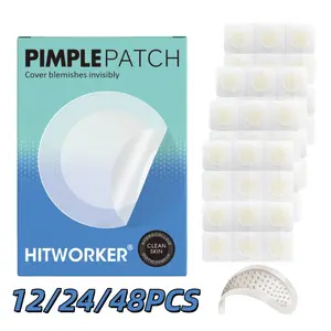 Microneedle Acne Patches, Gentle Waterproof Acne Stickers, Smooth Skin Invisible Concealer Breathable Patch, Skincare for Blemishes, Acne Pimple Patch