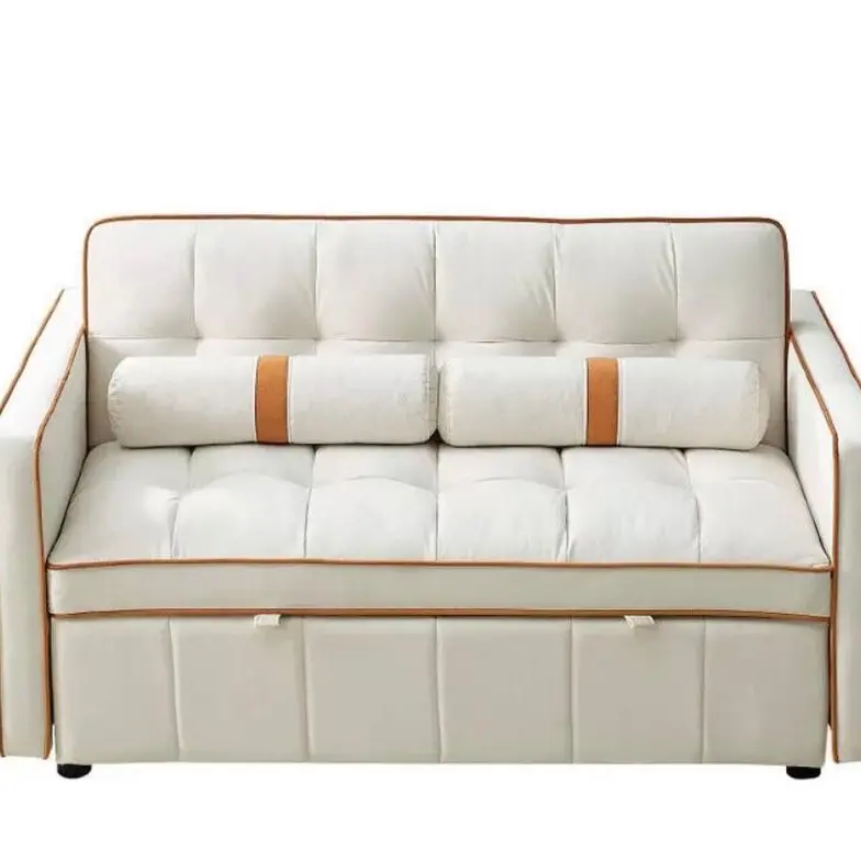 Pull Out Sleep Sofa Bed 2 Seater Loveseats Sofa Couch for Office Living Room US