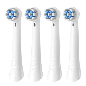 4Pack Compatible with Oral B iO 2/3/4/5/6/7/8/9/10 Electric Toothbrush Replacement Brush Heads, Toothbrushes Head Refills